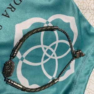 Kendra Scott platinum stone bracelet